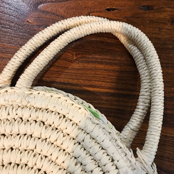 ☀️SOLID & STRIPED Rattan Handbag - Picture 4 of 9